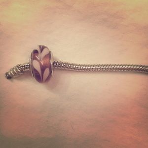 Pandora glass charm